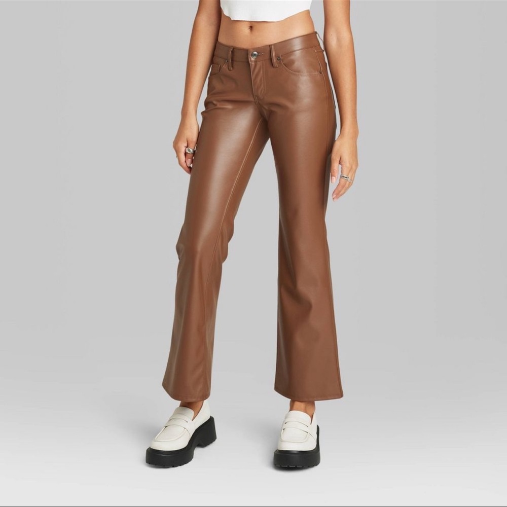 Wild Fable Tan Flare Pants